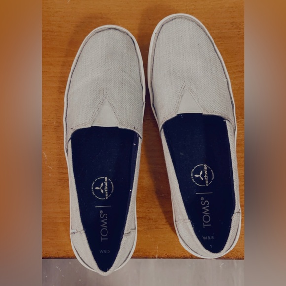 Toms Parker Drizzle Grey Melange Twill S7 - Picture 2 of 3